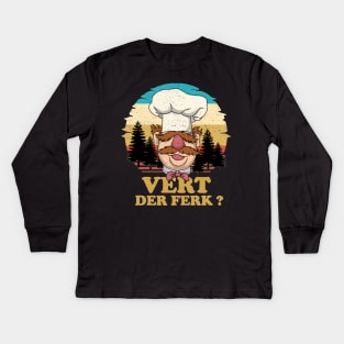 Vert chef der Kids Long Sleeve T-Shirt